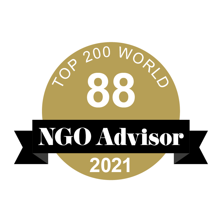 REDE CIDADA is ranked 88 in TOP 200 World by NGO Advisor